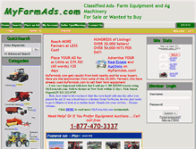 Tablet Screenshot of myfarmads.com